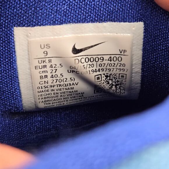 Nike KD 13 University Blue Athletic Performance Basketball Shoe Men 9 DC0009-400 - Picture 14 of 14